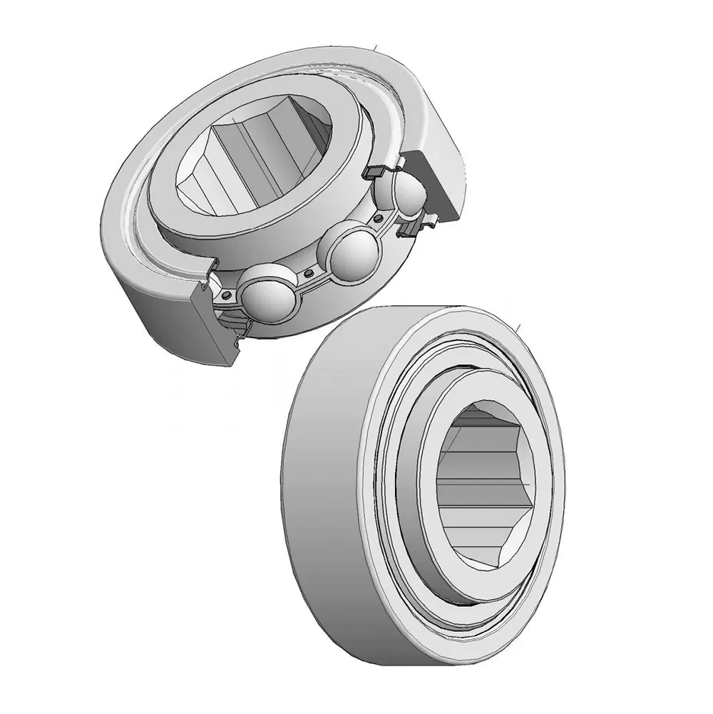 GW208PPB5 Square Bore Agricultural Bearing