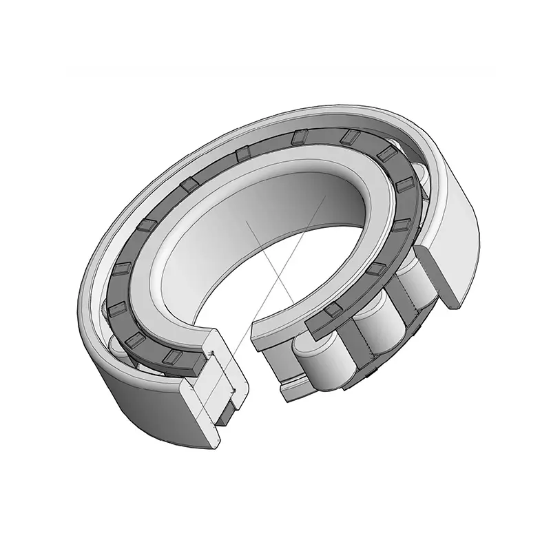 N202-E Single Row Cylindrical Roller Bearing