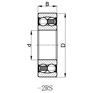 2201-2RS Self Aligning Ball Bearing (3)