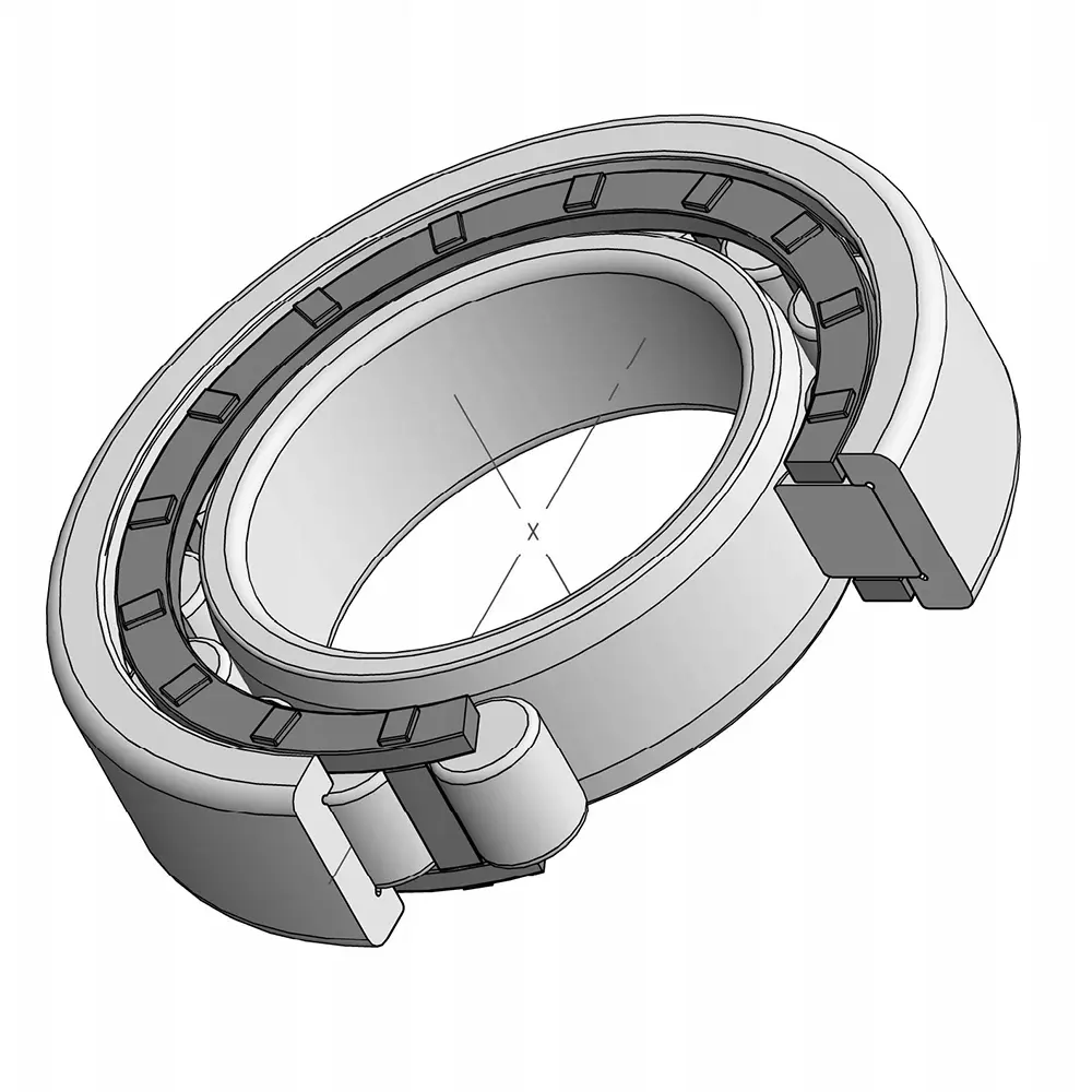 NU202-E Single Row Cylindrical Roller Bearing