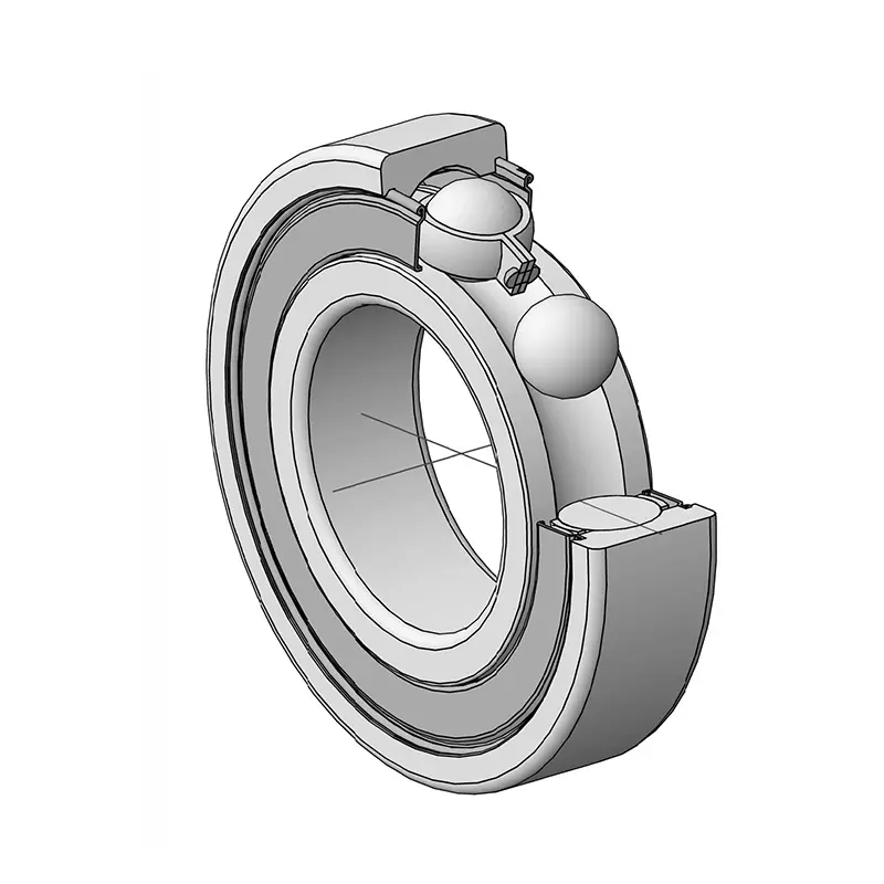 604 Single Row Deep Groove Ball Bearing
