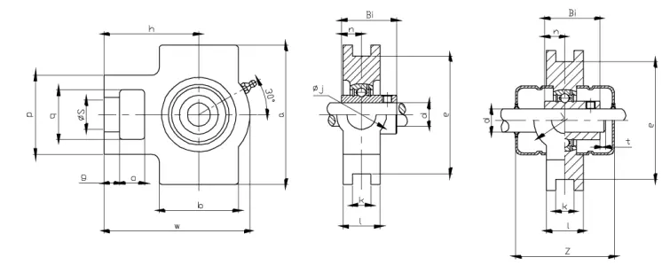 UCTX06-19 Take-Up Ball Bearing Units With 1-316 Inch Bore