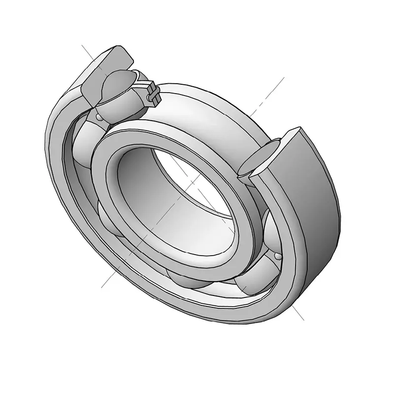 608 Single Row Deep groove ball bearing