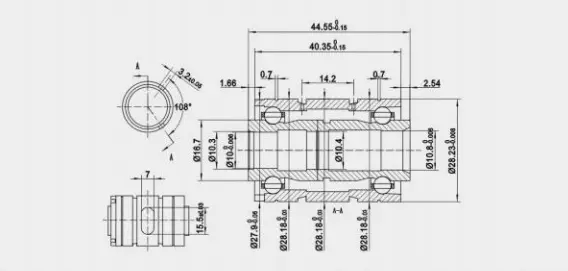HP1028G05 Turbocharger Bearings (2)