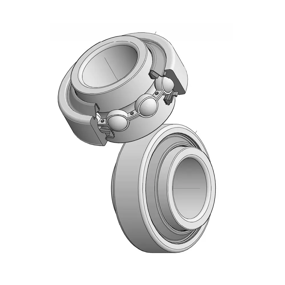W208PPB7 Round Bore Agricultural Bearing