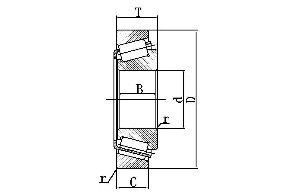 30204 Single Row Tapered Roller Bearings (2)
